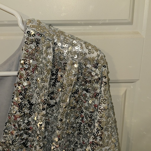 H&M Silver Sequin Dress - Picture 8 of 15